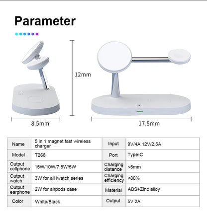 3-in-1 Wireless Charging Station